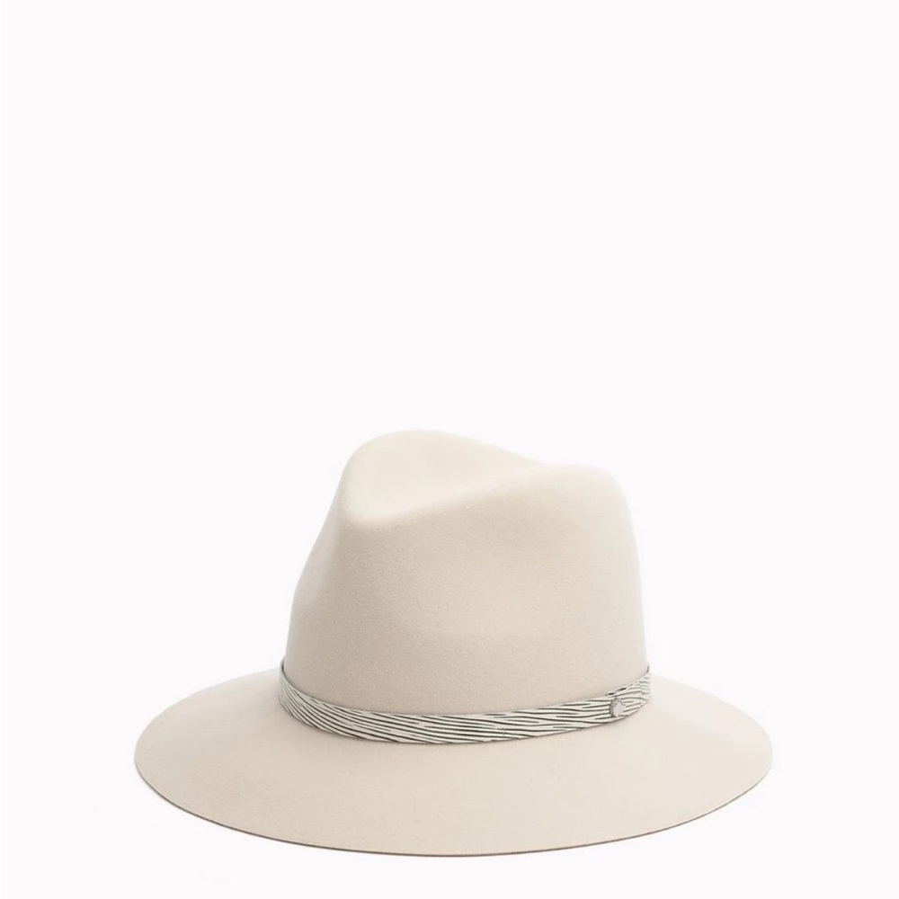 NWT Sz M Rag & bone floppy wool fedora in Beige. Beautiful! Neutral color